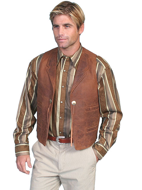 (image for) Overstock Scully Men's Western Vests